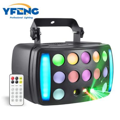 Three-Layer Butterfly Beam Strobe Laser Stage Light